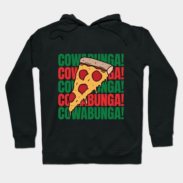 Cowabunga Hoodie by Byron Camacho Design